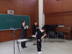 地区代表・会長賞は柏市立柏第三小学校金管八重奏が受賞しました。